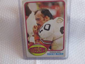 1976 Topps Rocky Bleier Card...