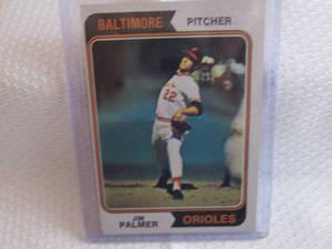 1974 Topps Jim Palmer Card...