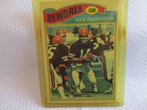 1977 Topps Ken Anderson Card...