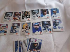 1982 Kelloggs Football Cards...