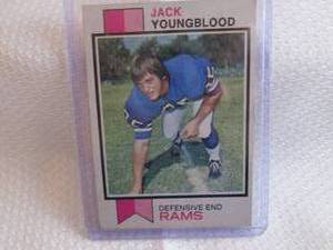 1973 Topps Jack Youngblood Rookie C...