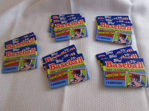 15 1989 Topps Yearbook Stickers Pac...