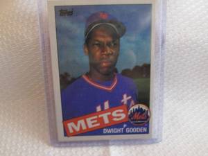 1985 Topps Dwight Gooden Rookie Car...