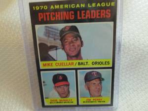 1971 Topps Jim Perry , Cuellar & Mc...