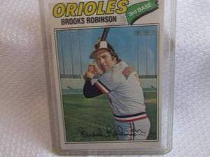 1977 Topps Brooks Robinson Card...