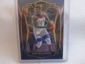 2020-21 Select Blue Zion Williamson...