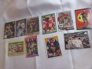 Assorted Joe Montana Cards...