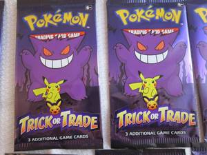 8 Pokemon Trick Or Trade Packs...