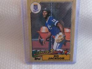 1987 Topps Bo Jackson Rookie Card...