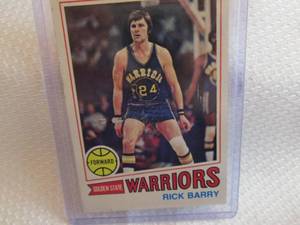 1976-77 Topps Rick Barry Card...