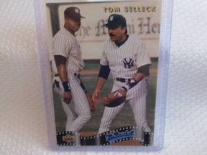 1993 Upper Deck Tom Selleck Mr. Bas...