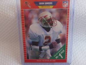 1989 ProSet Deion Sanders Rookie Ca...