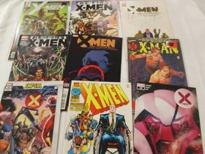 9 X-Men Comics...