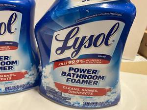 lot 138 image: Lysol Power Bathroom Foamer