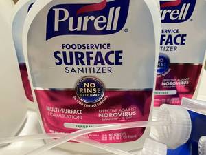 lot 133 image: Purell Food Service Surface Sanitizer