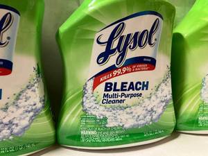 lot 125 image: Lysol Bleach Multi-Purpose Cleaner