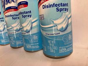 lot 122 image: Lysol Disinfectant Spray