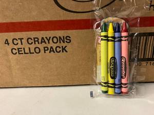lot 87 image: Small Crayon Packs