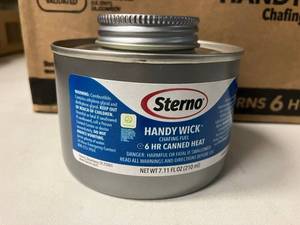 lot 84 image: Handy Wick Chafing Fuel