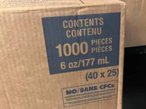 lot 75 image: Foam Cups