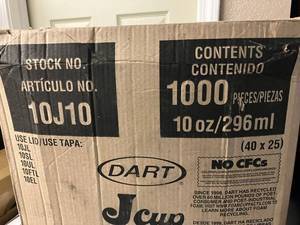 lot 70 image: Foam Cups