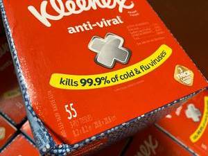 lot 106 image: Kleenex Anti-Viral