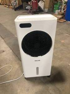 lot 17 image: NewAir 1600 CFM 3-Speed Portable Evaporative Cooler and Fan for 1076 sq. ft.   Customer Returns See Pictures