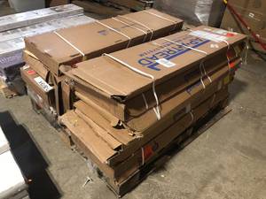 lot 13 image: Pallet of Mixed Cap A Thread Staircase  Various Models and Conditions Customer Returns See Pictures