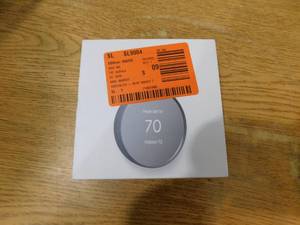 Google Nest Thermostat - Smart Programmable Wi-Fi Thermostat - Charcoal