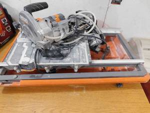 RIDGID 9-Amp 7 in. Blade Corded Wet Tile