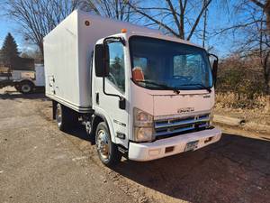 2008 Isuzu NPR HD V8 Gas COE 12ft Box Truck