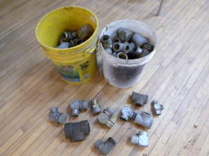 2 Buckets of Plumbing Parts