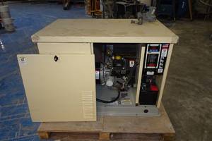 lot 1 image: Kohler 12RES 12 kW Natural Gas Backup Generator