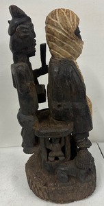 Bamoun Cameroon Statue (Sultan)