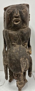LARGE African Wooden Carved Sculpture