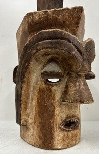 Wooden Nigerian Mask