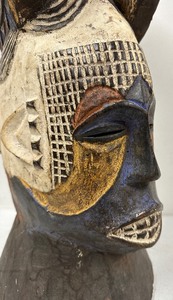 African Janus Mask