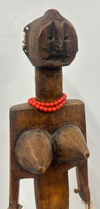 TALL Detailed African Wooden Carving