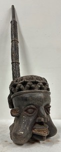 3 FOOT TALL Bamileke Bamun Smoking Pipe