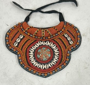 Tibetan Beaded Tribal Chest Piece and Belt