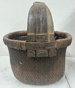 Chinese Rice  Gathering Basket lot of 2