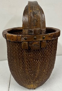 Chinese Rice  Gathering Basket