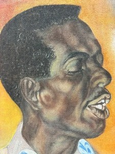 CB Valentine (Voice) Oil On Canvas Painting