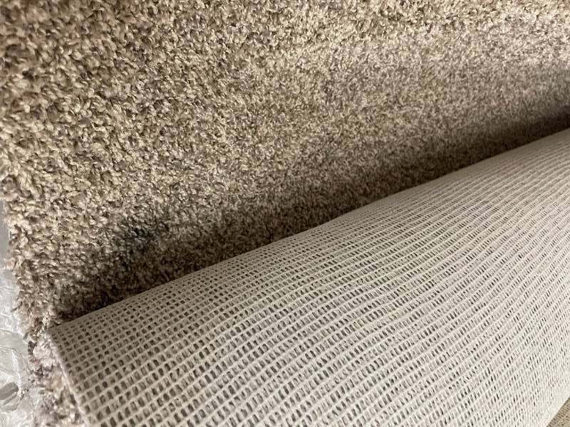 156 SF Greige Carpet REM 12 x 13
