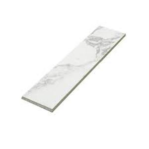 lot 50 image: Marazzi Calacatta Bullnose Trim Tile 3 x 12 ( 10.086 Sq. ft.)