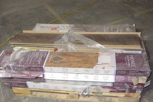 lot 74 image: Large Lot-Mixed Pallet- Laminet Flooring