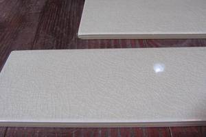 lot 48 image: MSI Portico Pearl Handcrafted 4 in. x 12 in. Glossy Ceramic Wall Tile ( 9.67 sq. ft.)