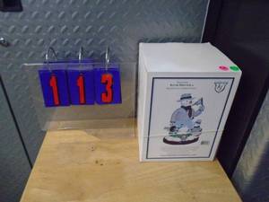 lot 113 image: Kevin Harvick snow man. Limited series. New in box. As shown.