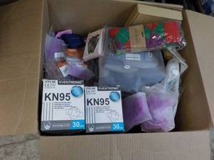 lot 28 image: Large Box of New Overstock...