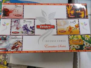 lot 29 image: Tridev Incense Cones...